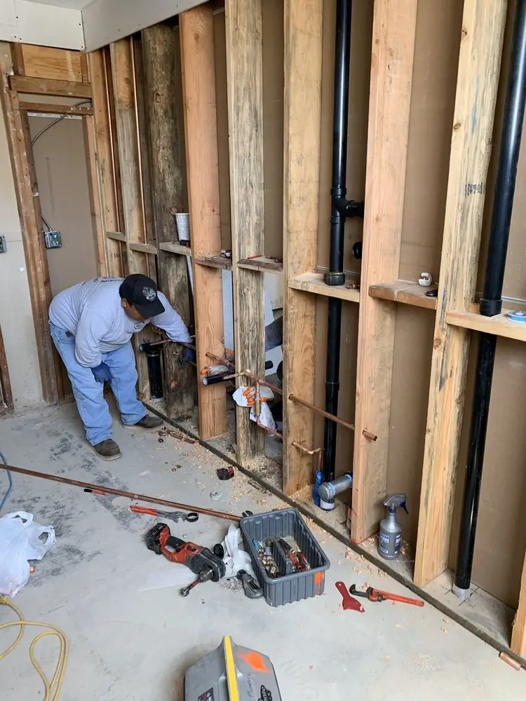 Commercial rough-in plumbing for Gas Line Repair in Mendota